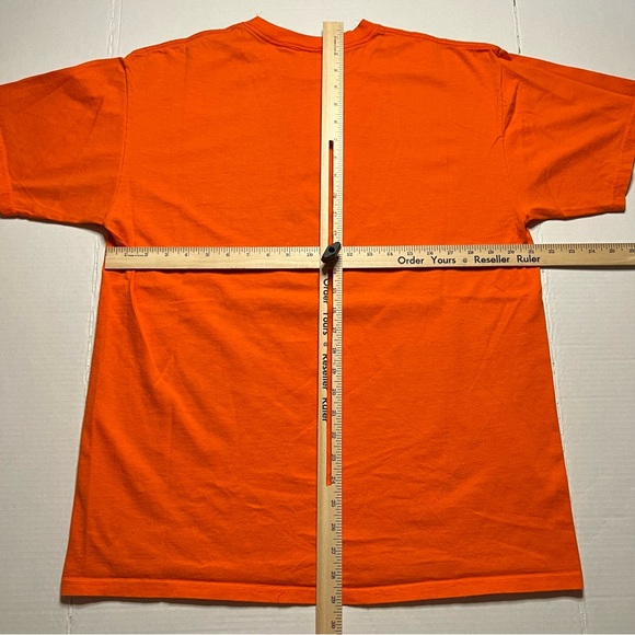 Vintage Pearl Jam Ape Man Shirt Adult Extra Large Orange Tour Promo Concert - Picture 10 of 12